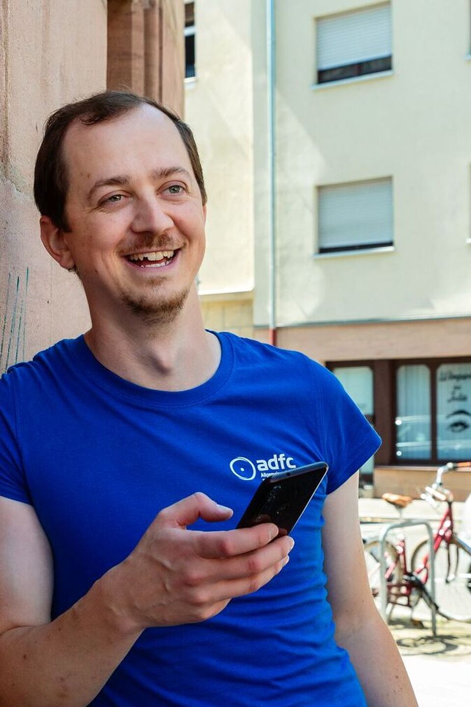 Fabian Rennebeck ist im Vorstand des ADFC Cuxhaven. Fabian Rennebeck ist im Vorstand des ADFC Cuxhaven.