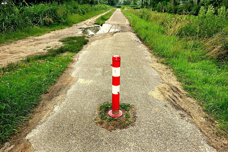 Nicht jeder Weg ist ein Radweg Nicht jeder Weg ist ein Radweg