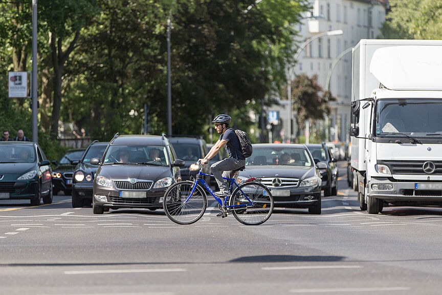 Radfahren in der Stadt Radfahren in der Stadt